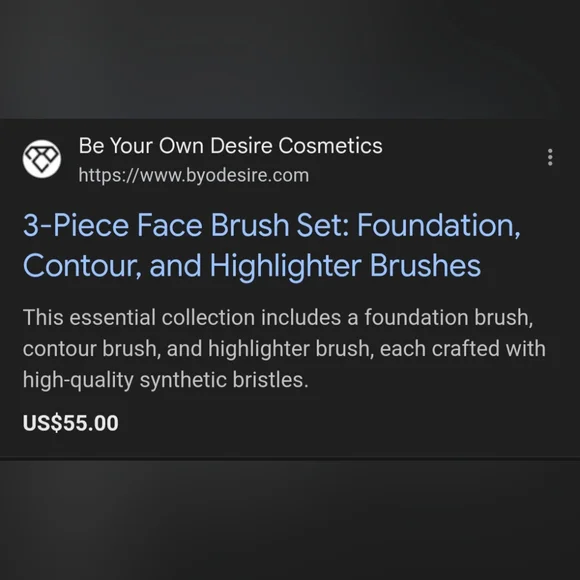 5/75$ BYOD 3-Piece Face Brush Set - Picture 4 of 9